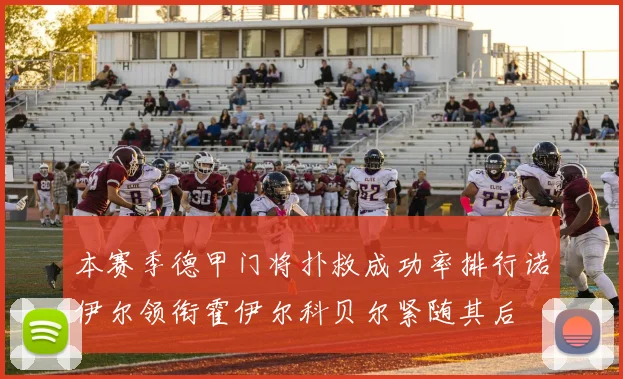 本赛季德甲门将扑救成功率排行诺伊尔领衔霍伊尔科贝尔紧随其后